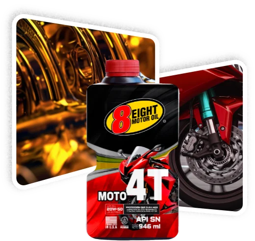 Aceite para moto 4T 8 Eight Motor Oil